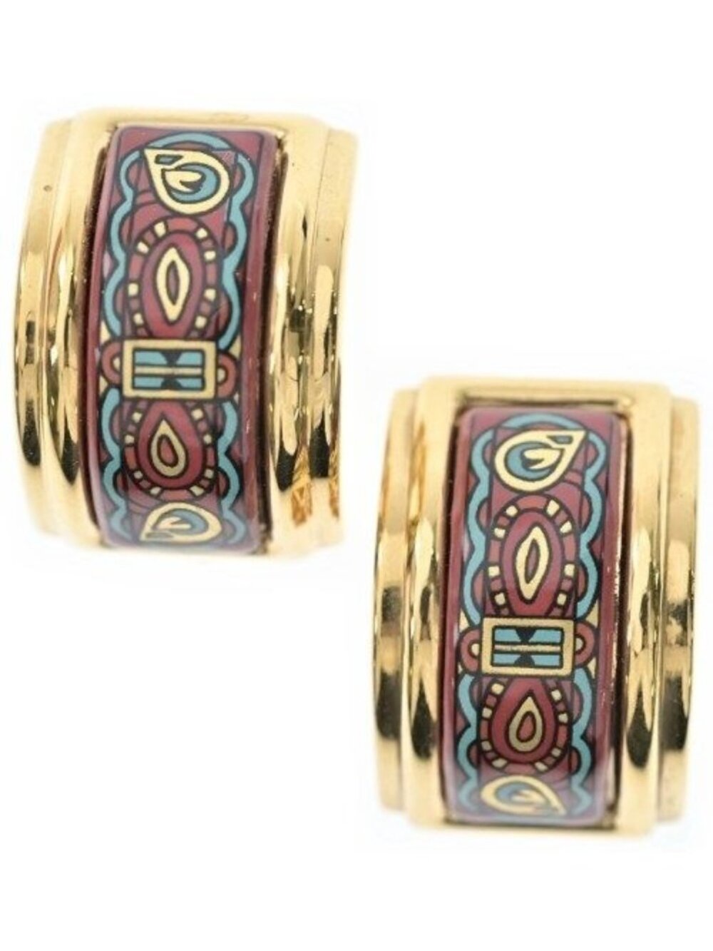 Hermes Earrings Gold